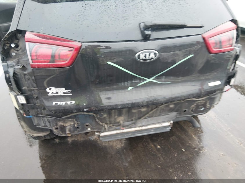 2018 Kia Niro 1.6 Ex black Lot 111044314189 Vin KNDCC3LC3J5119290
