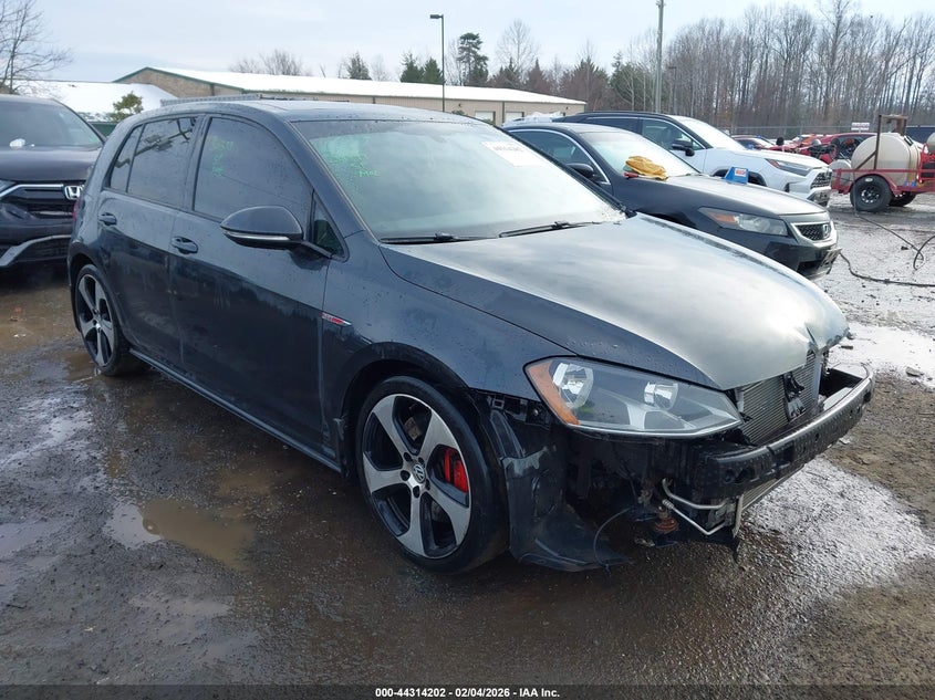 2015 Volkswagen Golf Gti 2.0T Se W/Performance Package 4-Door