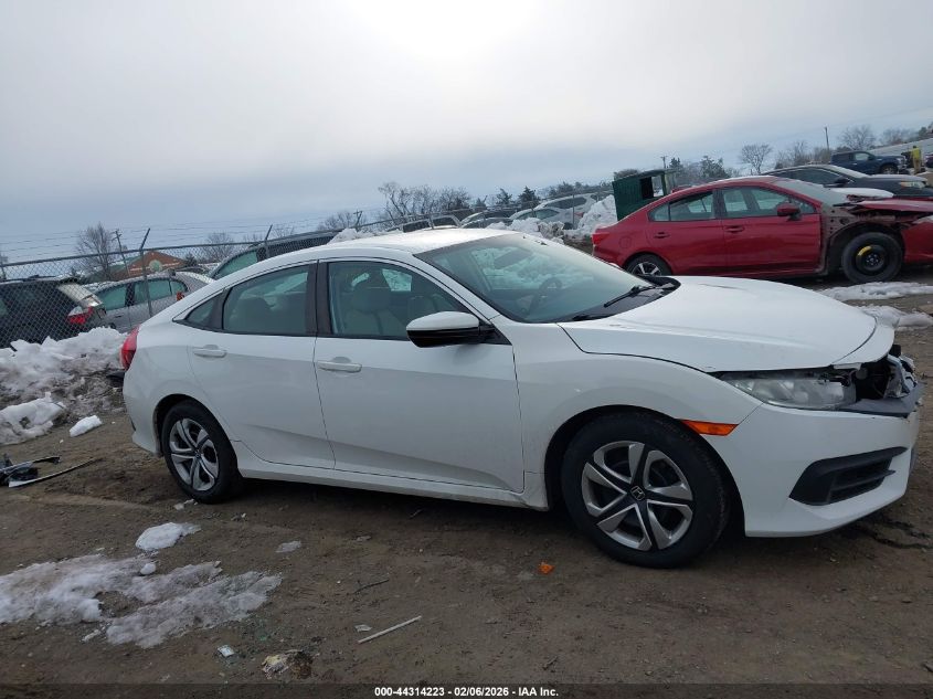 2016 Honda Civic Lx VIN: 19XFC2F54GE041281 Lot: 44314223