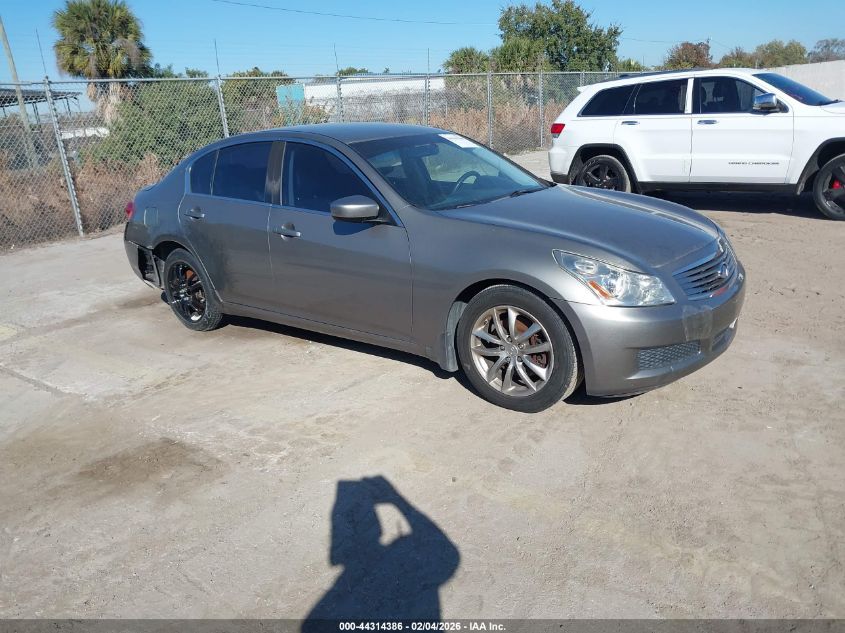 2009 Infiniti G37 Journey