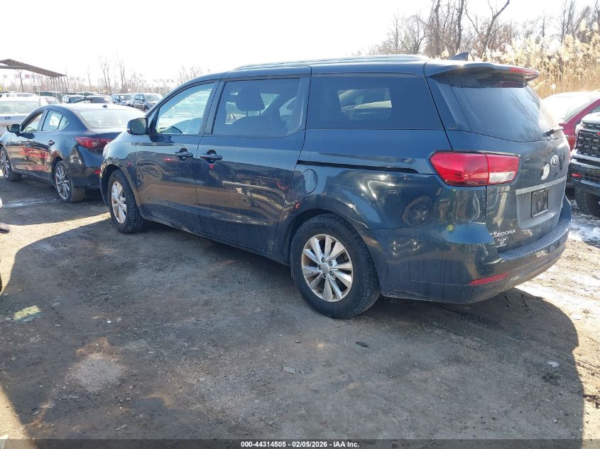 2016 Kia Sedona Lx