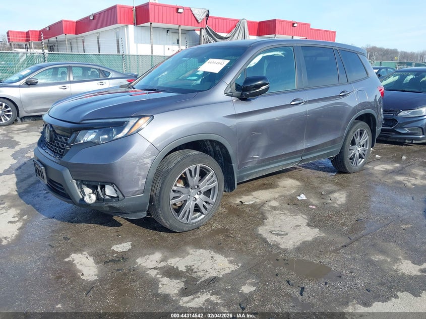 Vin: 5fnyf8h5xlb013263, lot: 44810947, honda passport awd ex-l 20202