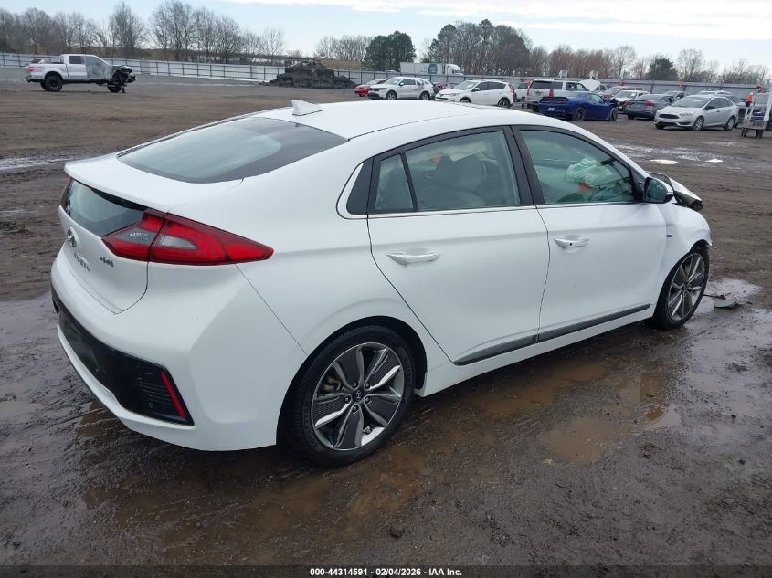 2019 Hyundai Ioniq Hybrid Limited