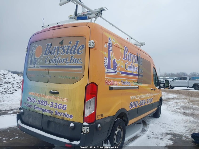 Vin: 1ftnr2cmxfka05337, lot: 44811033, ford transit-250 20154