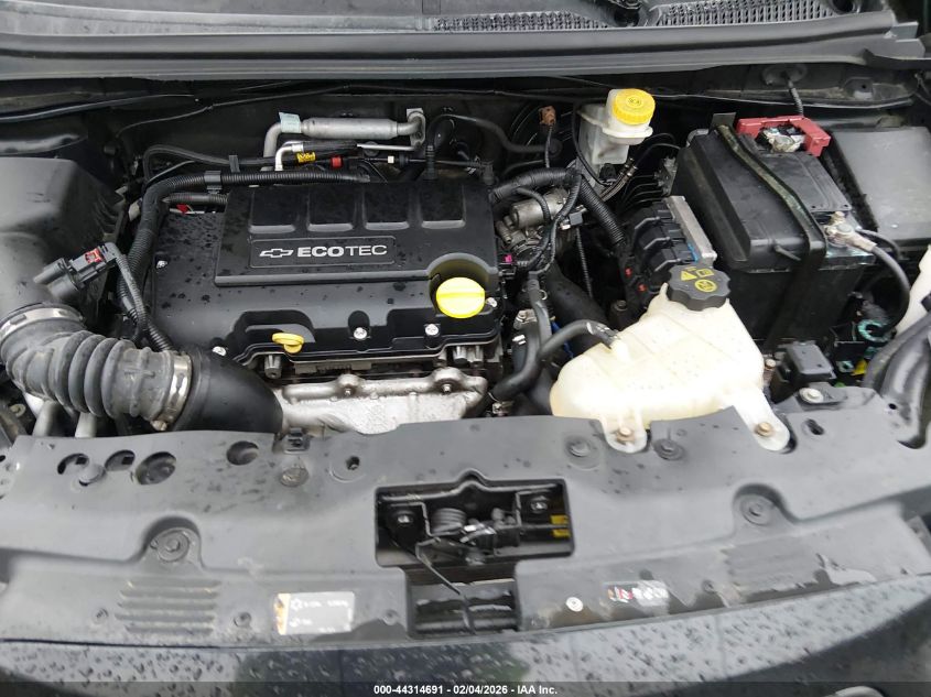 2013 Chevrolet Sonic Lt Auto VIN: 1G1JC6SB0D4227242 Lot: 44314691