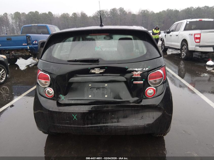 2013 Chevrolet Sonic Lt Auto VIN: 1G1JC6SB0D4227242 Lot: 44314691