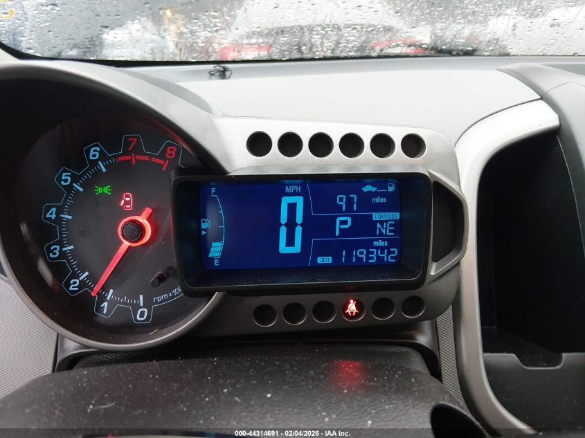 2013 Chevrolet Sonic Lt Auto VIN: 1G1JC6SB0D4227242 Lot: 44314691