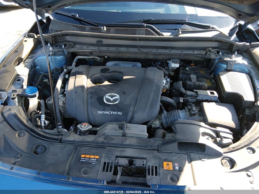 2023 Mazda Cx-5 2.5 Cx-5 2.5 S Premium blue Lot 111044314725 Vin JM3KFBDM4P0166104
