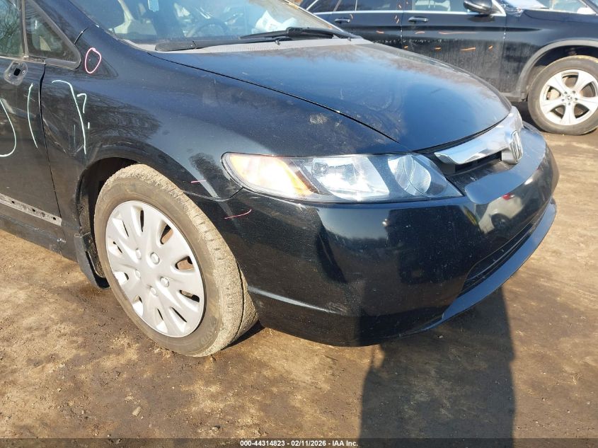 2007 Honda Civic Lx VIN: 1HGFA16517L137961 Lot: 44314823