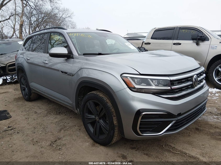 2021 Volkswagen Atlas 3.6L V6 Se W/Technology R-Line