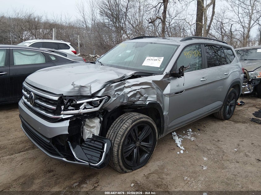 2021 Volkswagen Atlas 3.6L V6 Se W/Technology R-Line