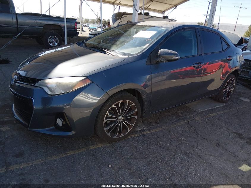2014 Toyota Corolla S Plus