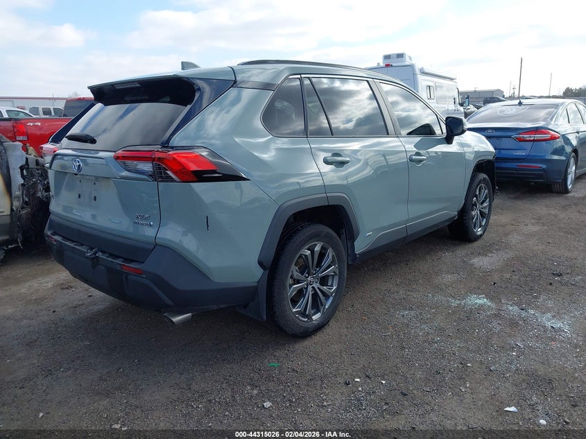 2022 Toyota Rav4 Hybrid Xle Premium