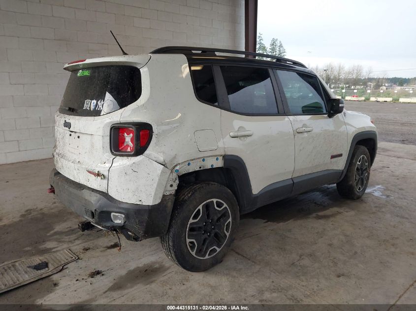 2017 Jeep Renegade Trailhawk 4X4