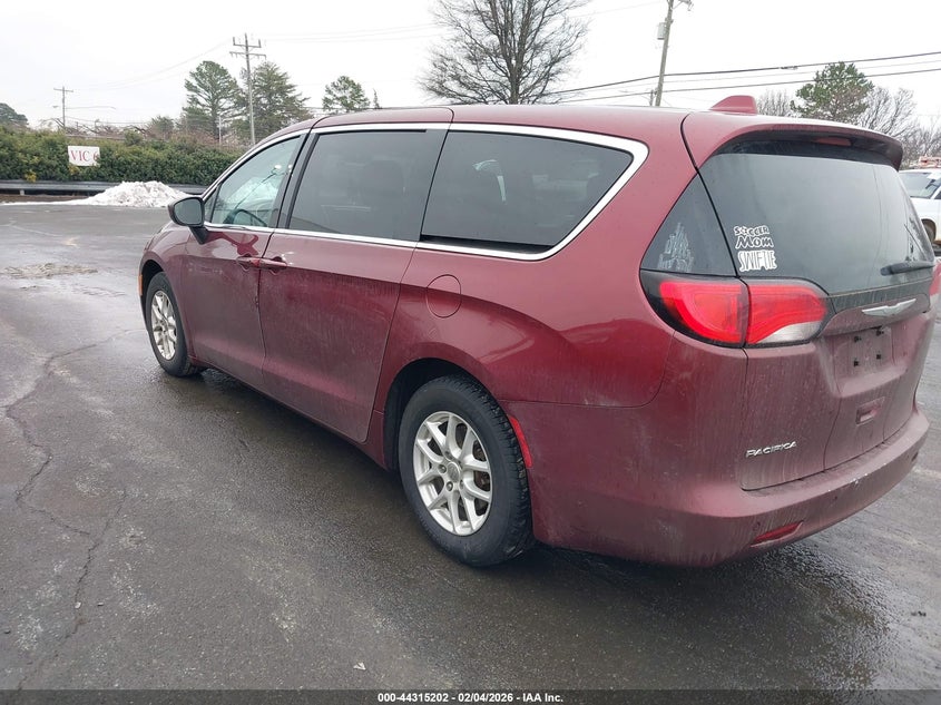 Vin: 2c4rc1dg3hr703122, lot: 44811607, chrysler pacifica touring 20173