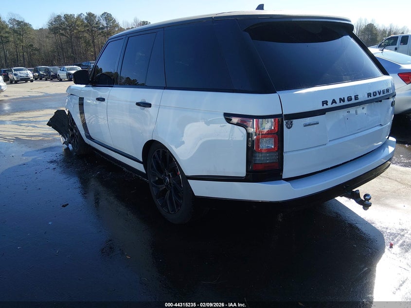 2016 Land Rover Range Rover 5.0L V8 Supercharged Autobiography
