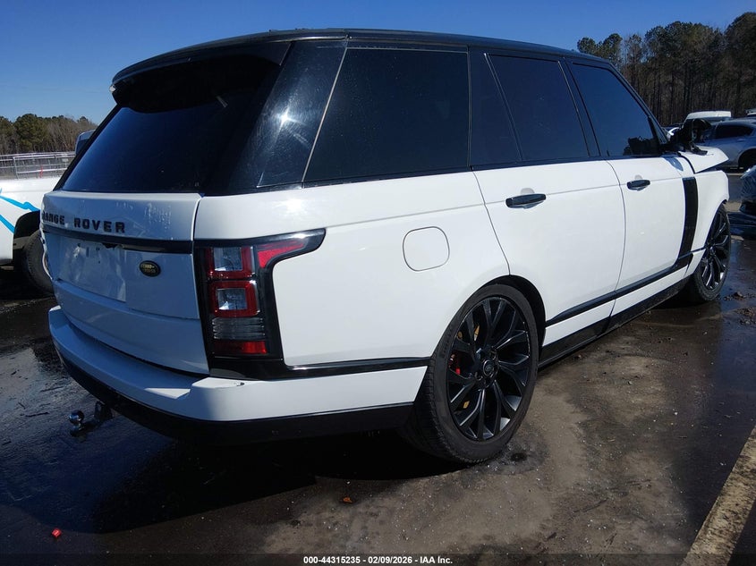 2016 Land Rover Range Rover 5.0L V8 Supercharged Autobiography
