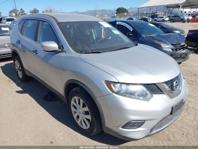 2016 Nissan Rogue S/Sl/Sv