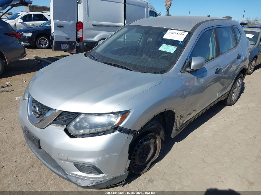2016 Nissan Rogue S/Sl/Sv