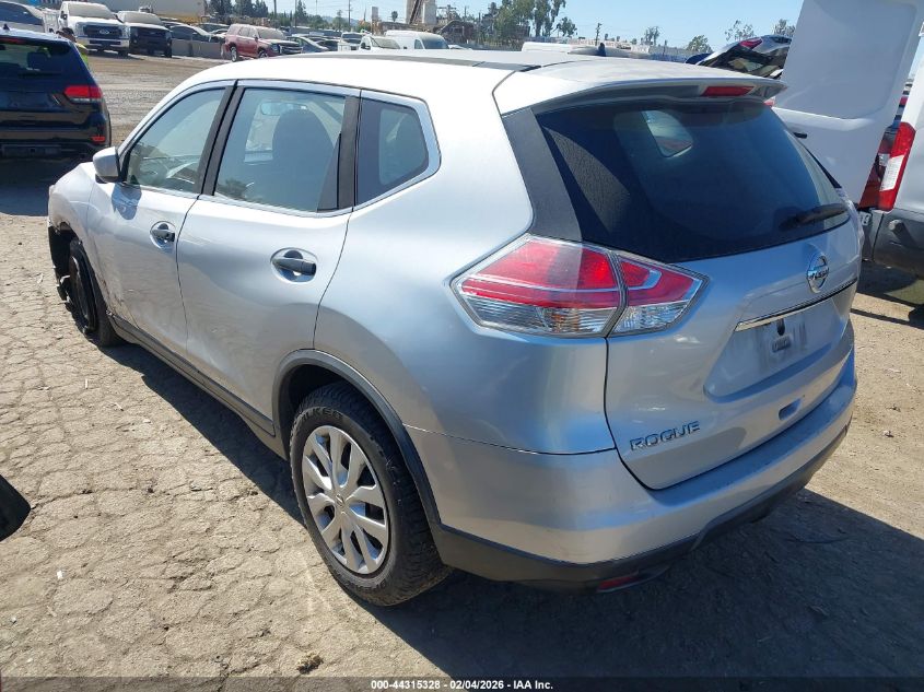 2016 Nissan Rogue S/Sl/Sv