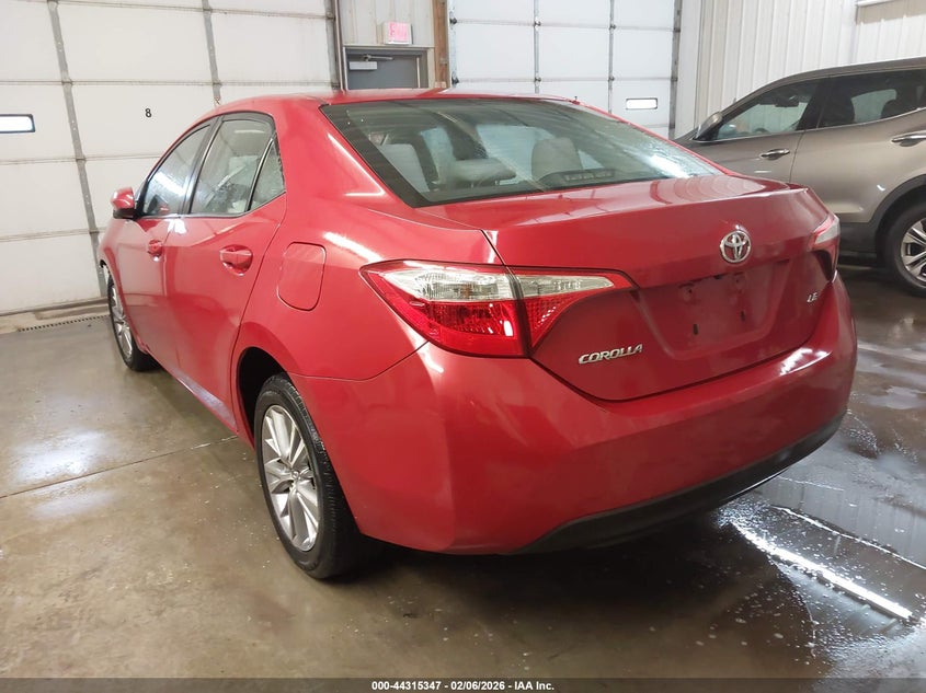 2014 Toyota Corolla Le Plus