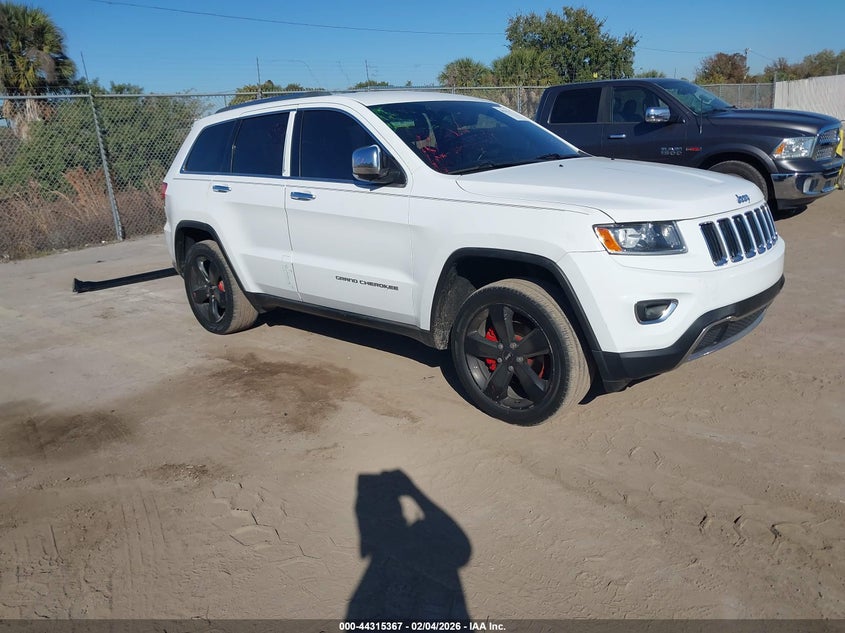 1C4RJEBM2EC317186 2014 Jeep Grand Cherokee Limited auction photo 1