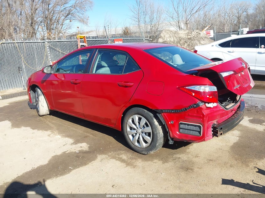2016 Toyota Corolla Le