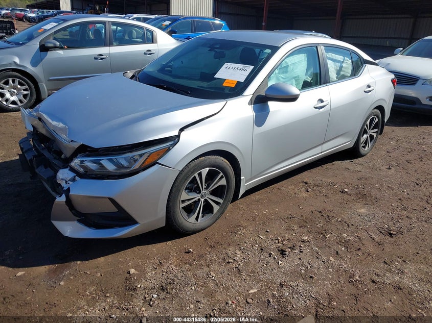 2021 Nissan Sentra Sv Xtronic Cvt
