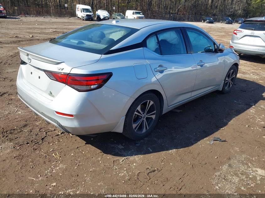 2021 Nissan Sentra Sv Xtronic Cvt