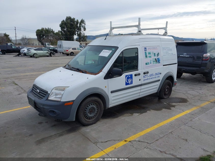 Vin: nm0ls7cnsdt166468, lot: 44811919, ford transit connect xl 20132