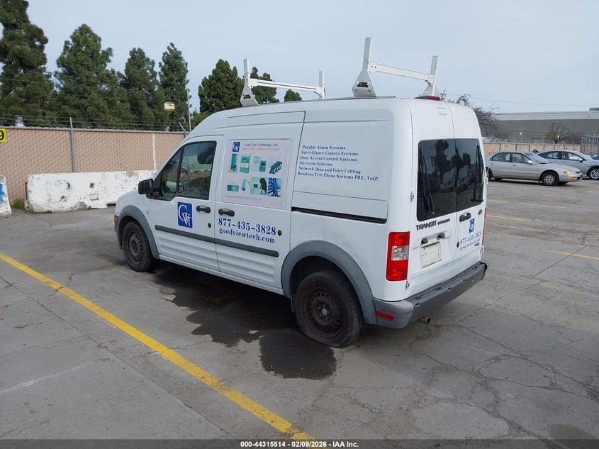Vin: nm0ls7cnsdt166468, lot: 44811919, ford transit connect xl 20133
