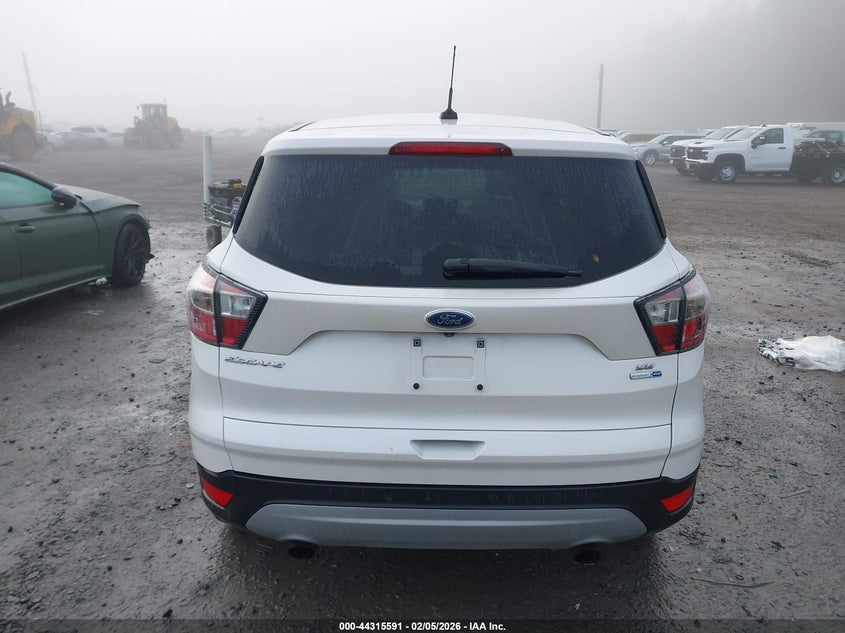 2017 Ford Escape 1.5 Se white Lot 111044315591 Vin 1FMCU9GD6HUB40116