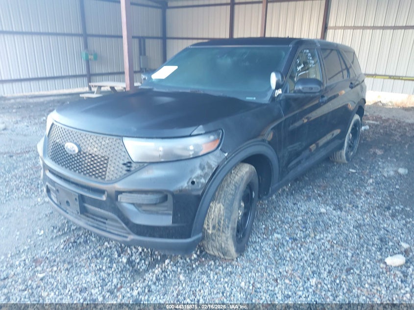 Vin: 1fm5k8abxngb76871, lot: 44812280, ford police interceptor utility 20222