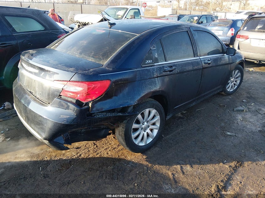 2012 Chrysler 200 2.4 Touring purple Lot 111044315896 Vin 1C3CCBBB7CN125412