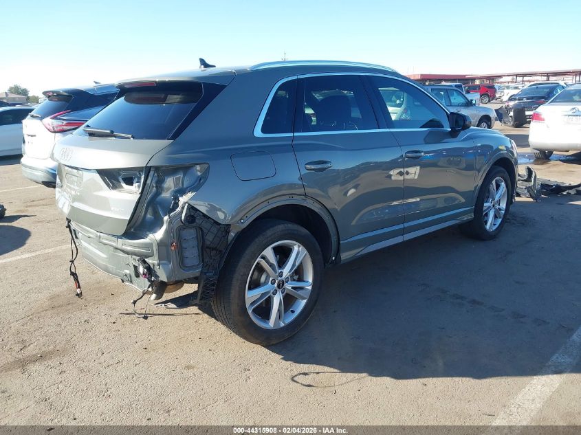 2022 Audi Q3 Premium 45 Tfsi S Line Quattro Tiptronic