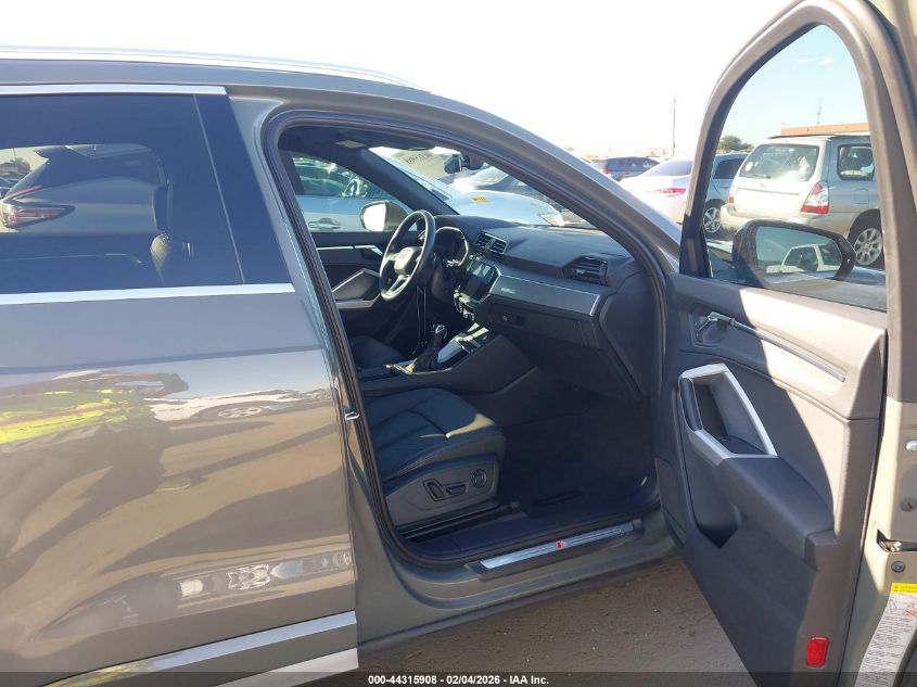 2022 Audi Q3 Premium 45 Tfsi S Line Quattro Tiptronic