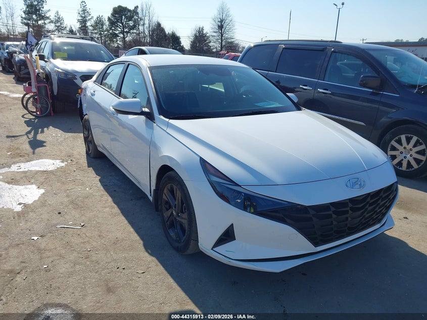 2023 Hyundai Elantra Hybrid Blue