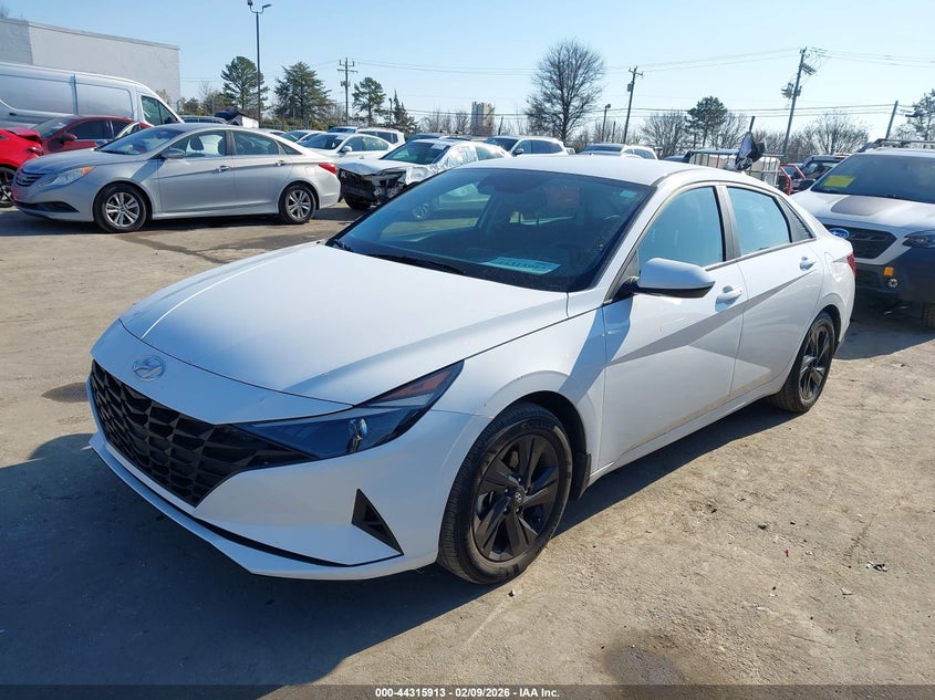 2023 Hyundai Elantra Hybrid Blue