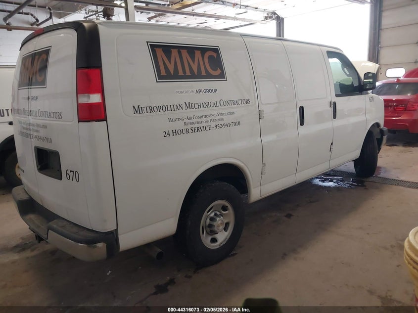 2024 Chevrolet Express Cargo Rwd 3500 Regular Wheelbase Wt