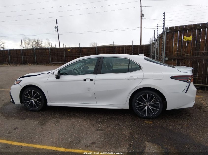 2021 Toyota Camry Se VIN: 4T1G11AK7MU466326 Lot: 44316109