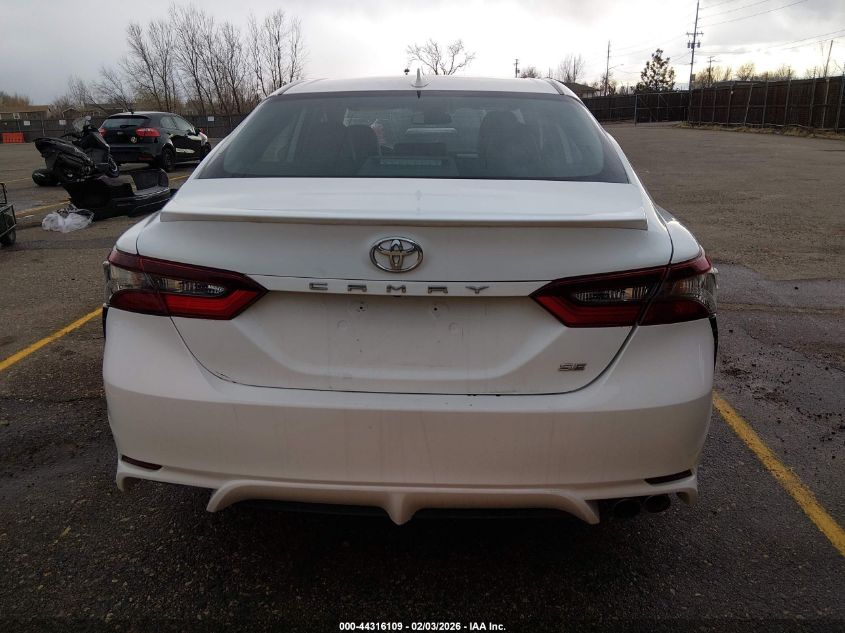 2021 Toyota Camry Se VIN: 4T1G11AK7MU466326 Lot: 44316109