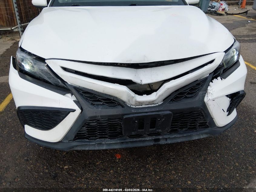 2021 Toyota Camry Se VIN: 4T1G11AK7MU466326 Lot: 44316109