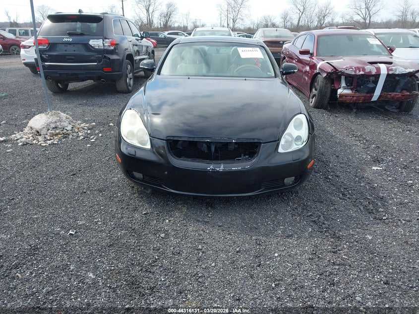2002 Lexus Sc 430 VIN: JTHFN48Y720015545 Lot: 44316131
