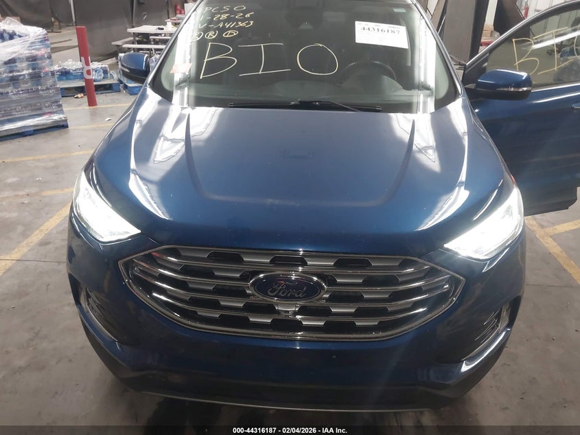 2FMPK4K95LBA41363 2020 Ford Edge 2.0 Titanium blue
