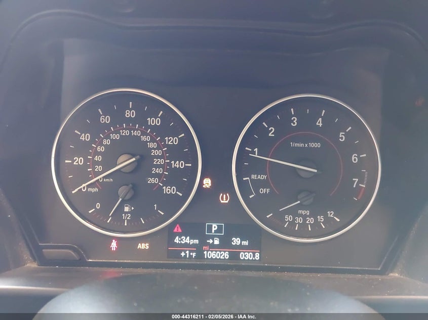 2016 BMW 228I VIN: WBA1F9C5XGV545597 Lot: 44316211