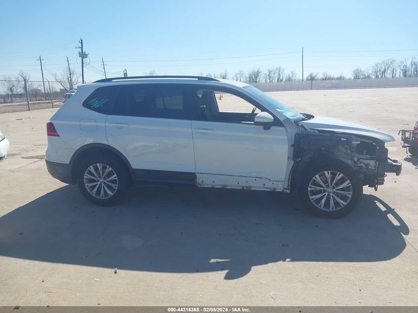 2019 Volkswagen Tiguan 2.0T S VIN: 3VV1B7AX0KM032340 Lot: 44316365