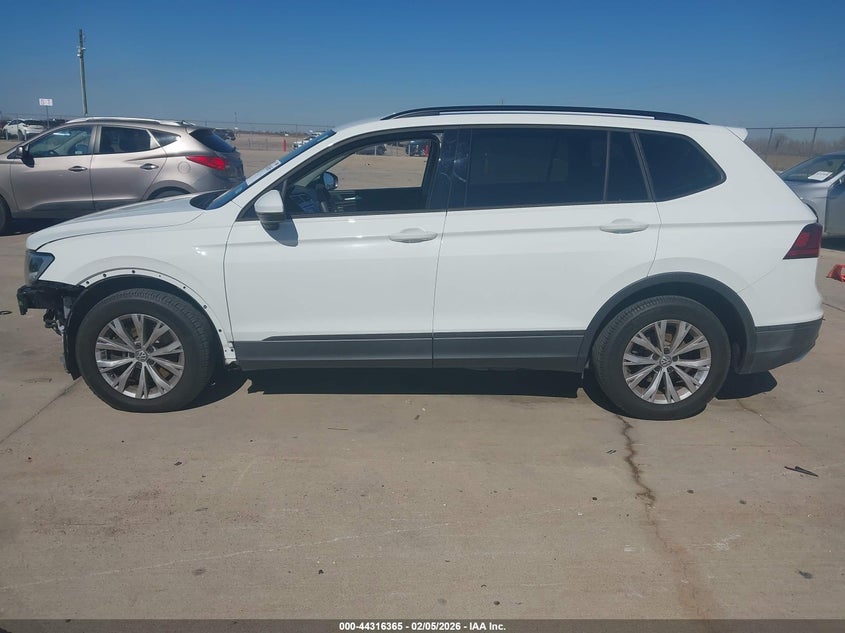 2019 Volkswagen Tiguan 2.0T S VIN: 3VV1B7AX0KM032340 Lot: 44316365