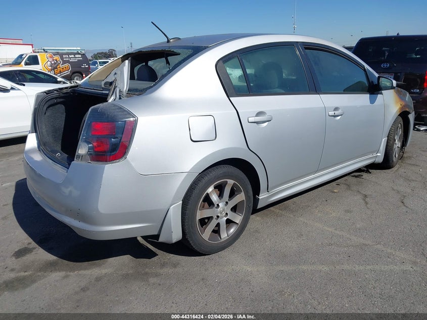 2012 Nissan Sentra 2.0 Sr