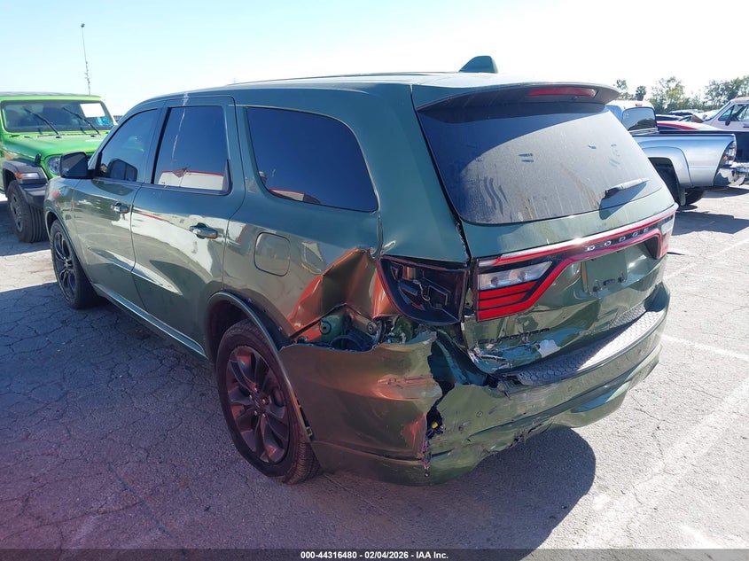 2021 Dodge Durango Gt Rwd