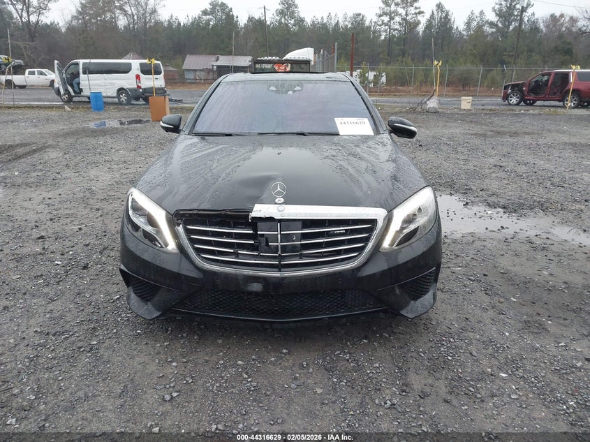 2015 Mercedes-Benz S 63 Amg 4Matic VIN: WDDUG7JB7FA180432 Lot: 44316629